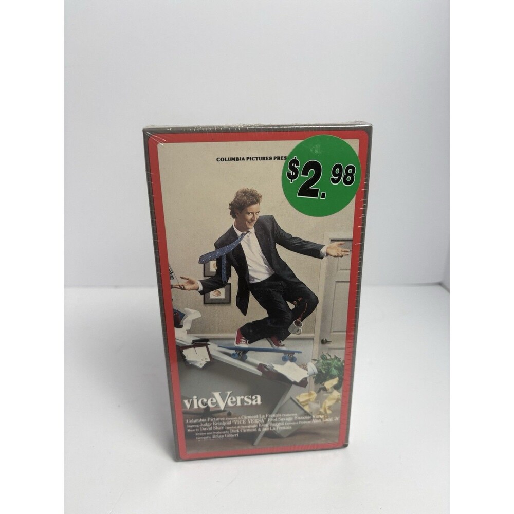 Vice Versa VHS Sealed Judge Reinhold Fred Savage Comedy Body Swap